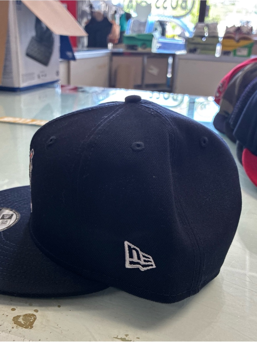 New Era 9FIFTY Snapback Hat - Black Anaheim Ducks Mascot Logo - Picture 7 of 12